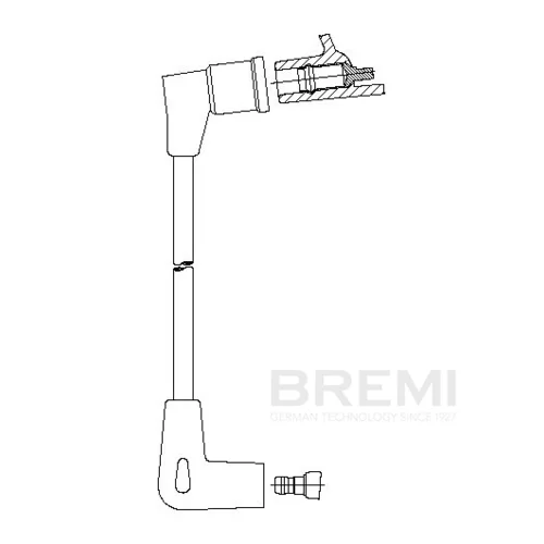 Zapaľovací kábel BREMI 312/60