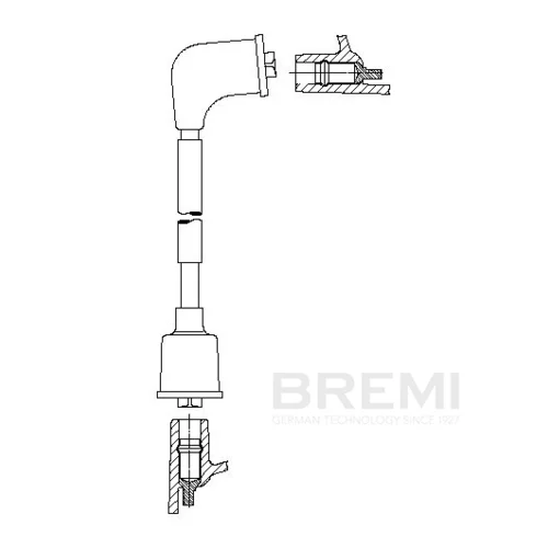 Zapaľovací kábel BREMI 6A30E56