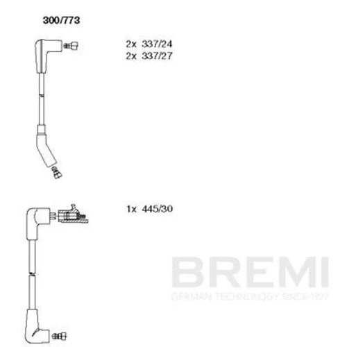 Sada zapaľovacích káblov BREMI 300/773