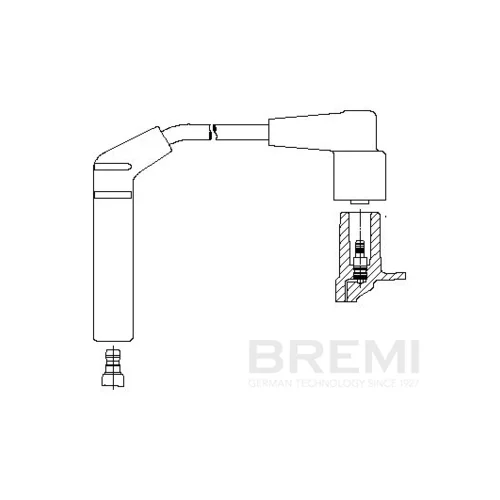 Zapaľovací kábel BREMI 3A30/14