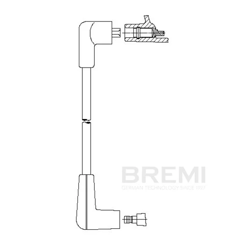 Zapaľovací kábel BREMI 468/26