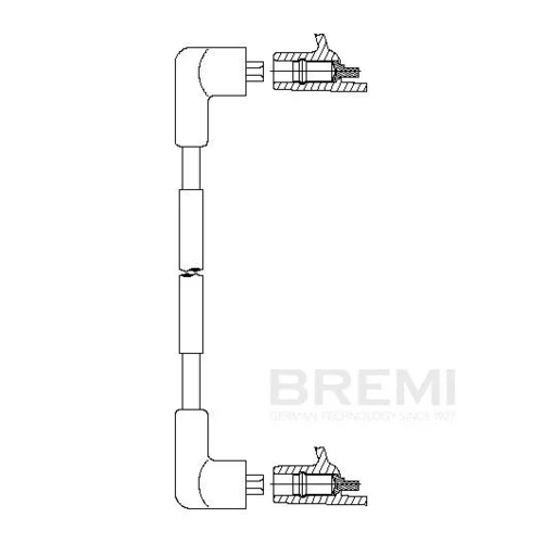 Zapaľovací kábel BREMI 820E50