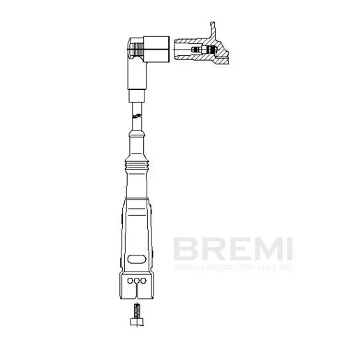 Zapaľovací kábel BREMI 151/100