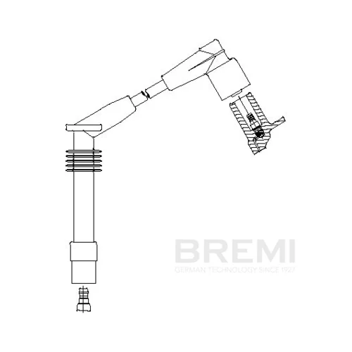 Zapaľovací kábel BREMI 379/39