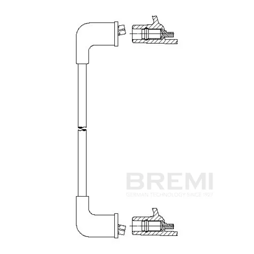 Zapaľovací kábel BREMI 3A12/53