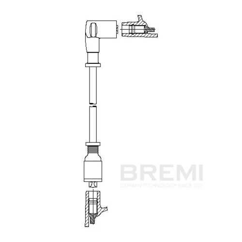 Zapaľovací kábel BREMI 729/88