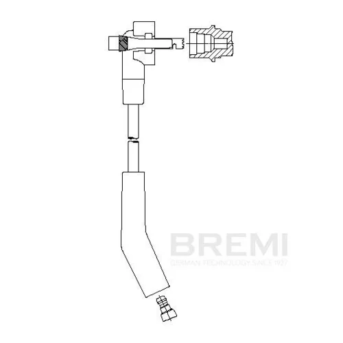 Zapaľovací kábel BREMI 8A14/37