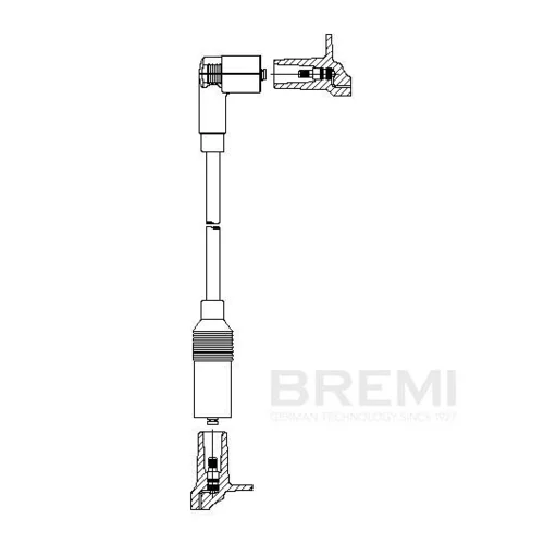 Zapaľovací kábel BREMI 170/30