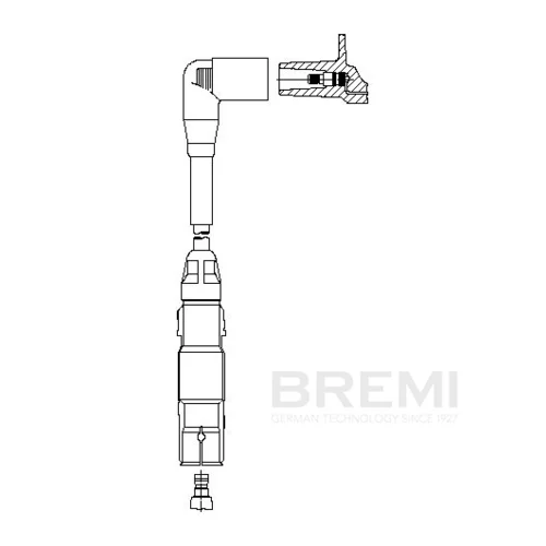 Zapaľovací kábel BREMI 210E47