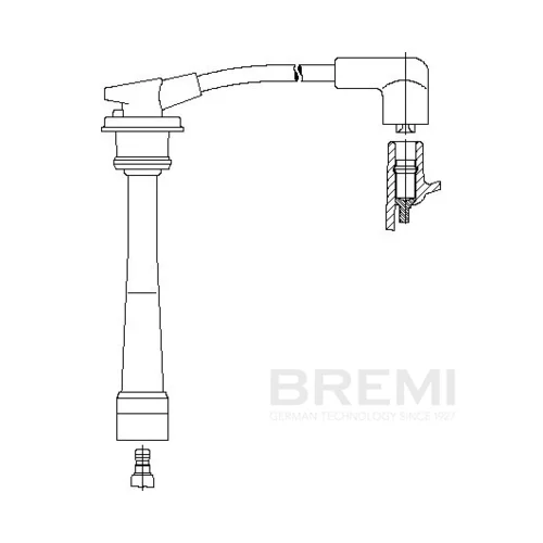 Zapaľovací kábel BREMI 346/54