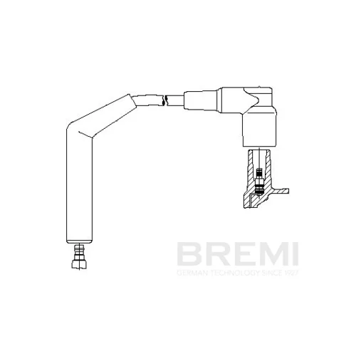 Zapaľovací kábel BREMI 3A37/33