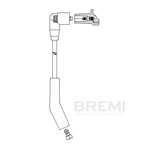 Zapaľovací kábel BREMI 3A52/66