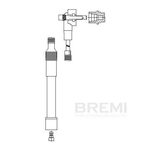 Zapaľovací kábel BREMI 817E84
