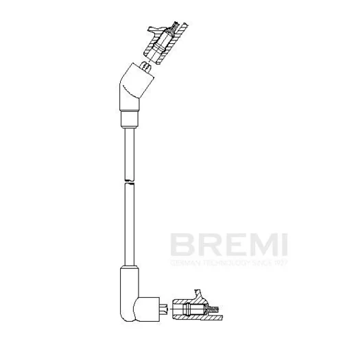 Zapaľovací kábel BREMI 608/75