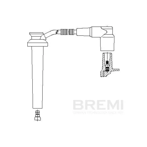 Zapaľovací kábel BREMI 8A15E76