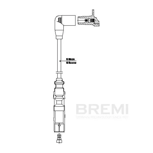Zapaľovací kábel BREMI 1A32/25