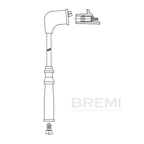 Zapaľovací kábel BREMI 708/64