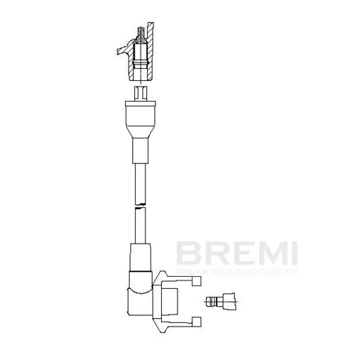 Zapaľovací kábel BREMI 769/36
