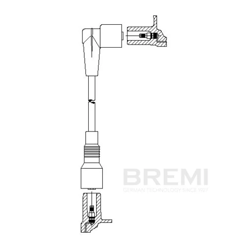 Zapaľovací kábel BREMI 351/50