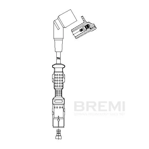 Zapaľovací kábel BREMI 136/31