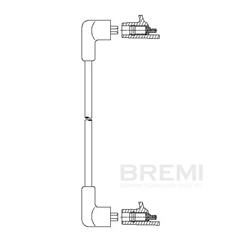 Zapaľovací kábel BREMI 627/60