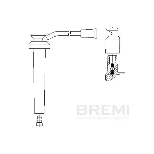 Zapaľovací kábel BREMI 8A15/90