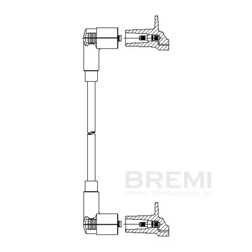 Zapaľovací kábel BREMI 114/60