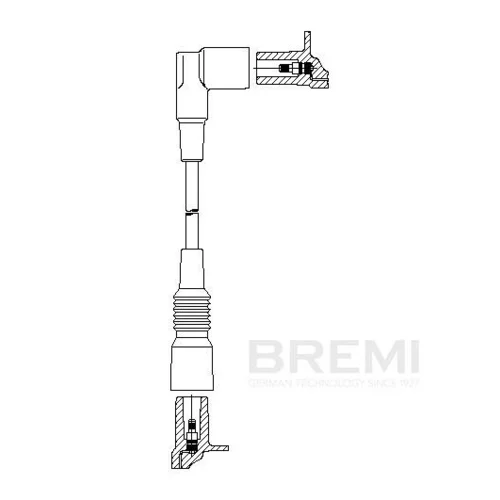 Zapaľovací kábel BREMI 184/40