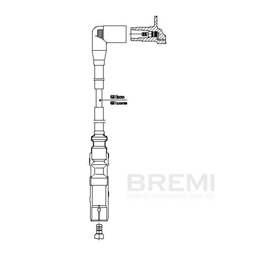 Zapaľovací kábel BREMI 1A32F49