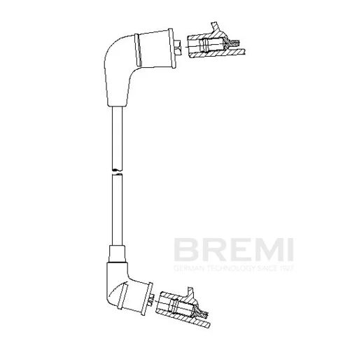 Zapaľovací kábel BREMI 389/30