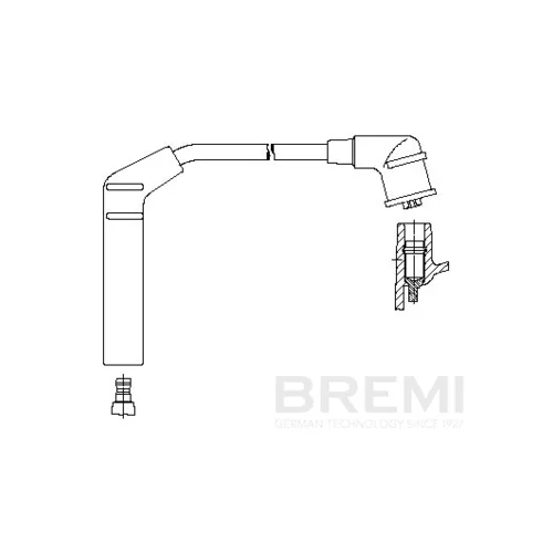 Zapaľovací kábel BREMI 3A66/36