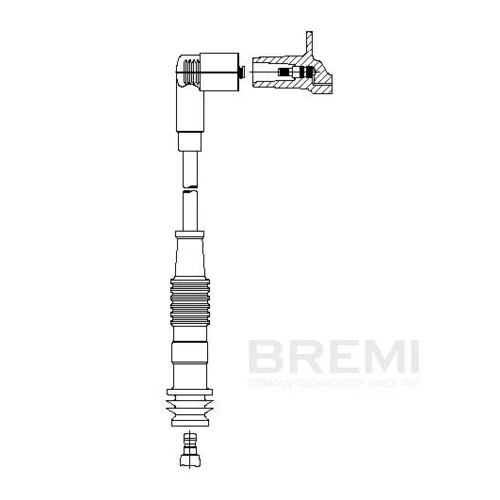 Zapaľovací kábel BREMI 172/47