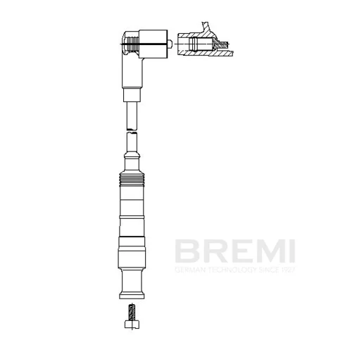 Zapaľovací kábel BREMI 204/76