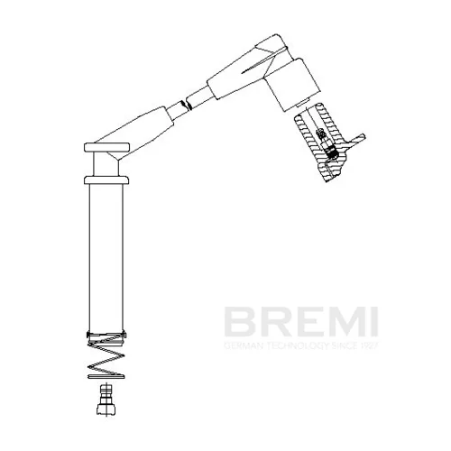 Zapaľovací kábel BREMI 370/60