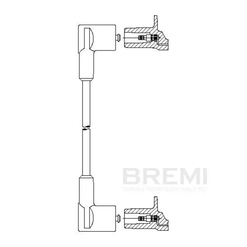 Zapaľovací kábel BREMI 677/46