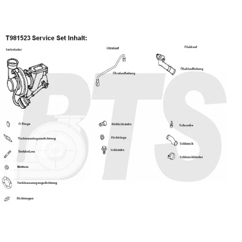 Plniace dúchadlo BTS Turbo T981523