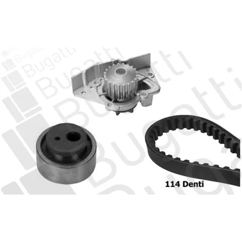 Vodné čerpadlo + sada ozubeného remeňa BUGATTI KBU10273A