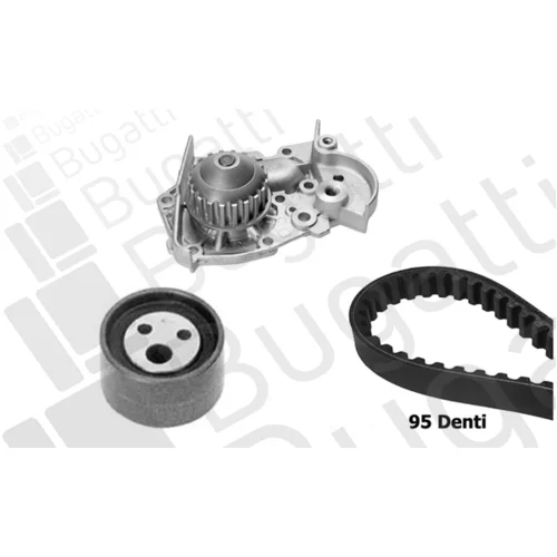 Vodné čerpadlo + sada ozubeného remeňa BUGATTI KBU10284A