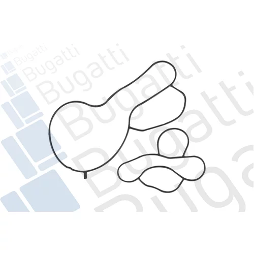 Vodné čerpadlo, chladenie motora PA10219 /BUGATTI/ - obr. 1