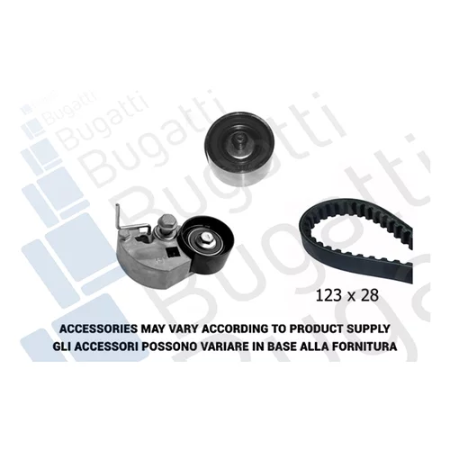 Sada ozubeného remeňa BUGATTI BKCD0455