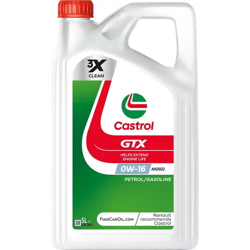 CASTROL GTX 0W-16 AN2022 5L