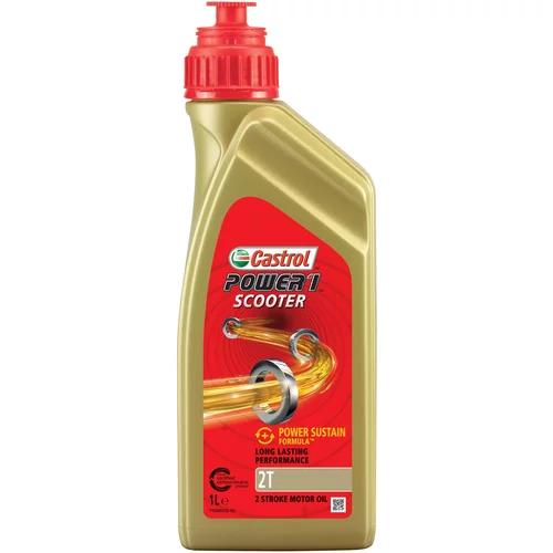Motorový olej CASTROL Power 1 Scooter 2T 1L