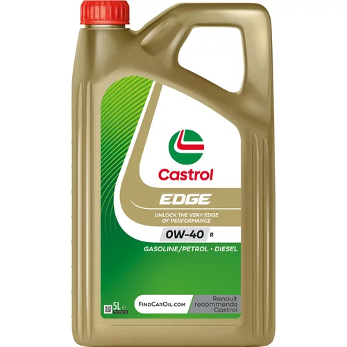Motorový olej CASTROL EDGE 0W-40 R 5L