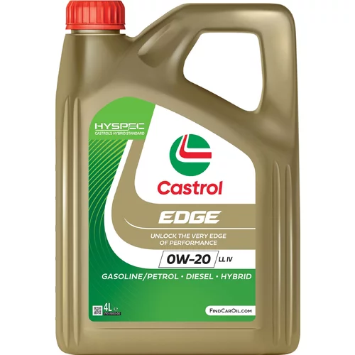 Motorový olej CASTROL EDGE 0W-20 LL IV 4L