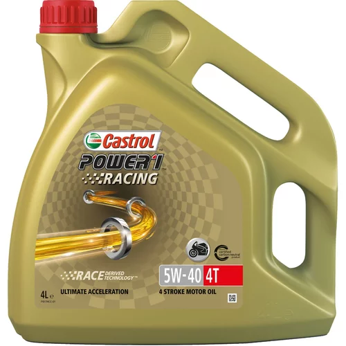 Motorový olej CASTROL Power 1 Racing 4T 5W-40 4L
