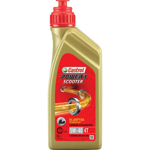CASTROL Power 1 Scooter 5W-40 4T 1L