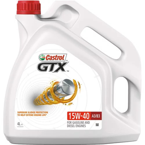 Motorový olej Castrol GTX 15W-40 4L