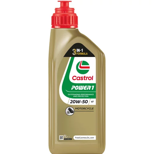 CASTROL POWER 1 4T 20W-50 1L