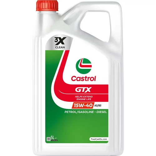 CASTROL GTX 15W-40 A3/B3 5L