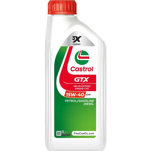 Motorový olej CASTROL GTX 15W-40 A3/B4 1L